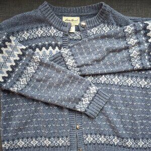 Vintage Eddie Bauer Fair Isle Cardigan